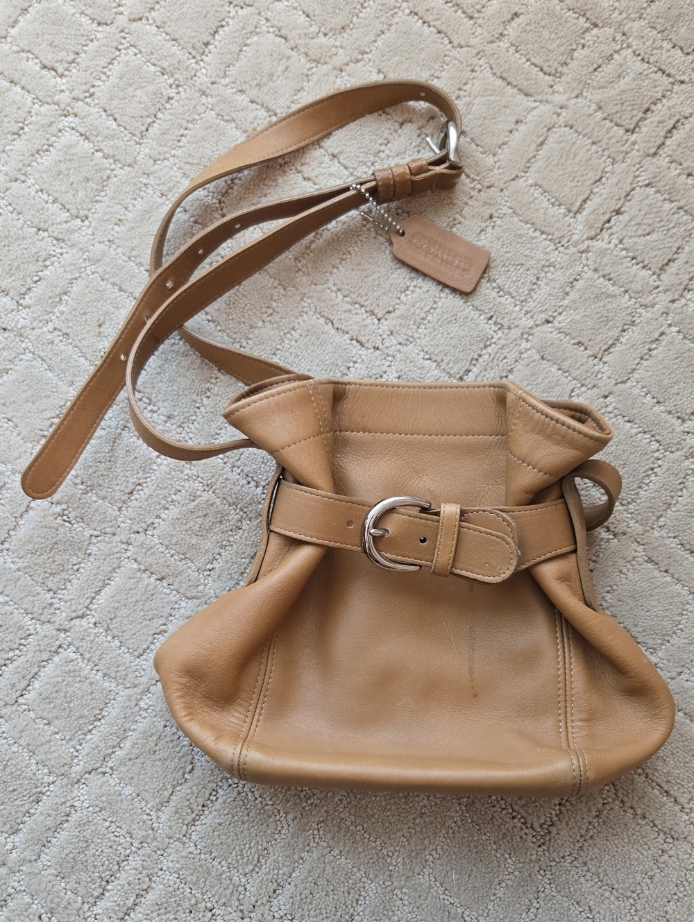 Vintage Coach Soho Belted Pouch. As-is